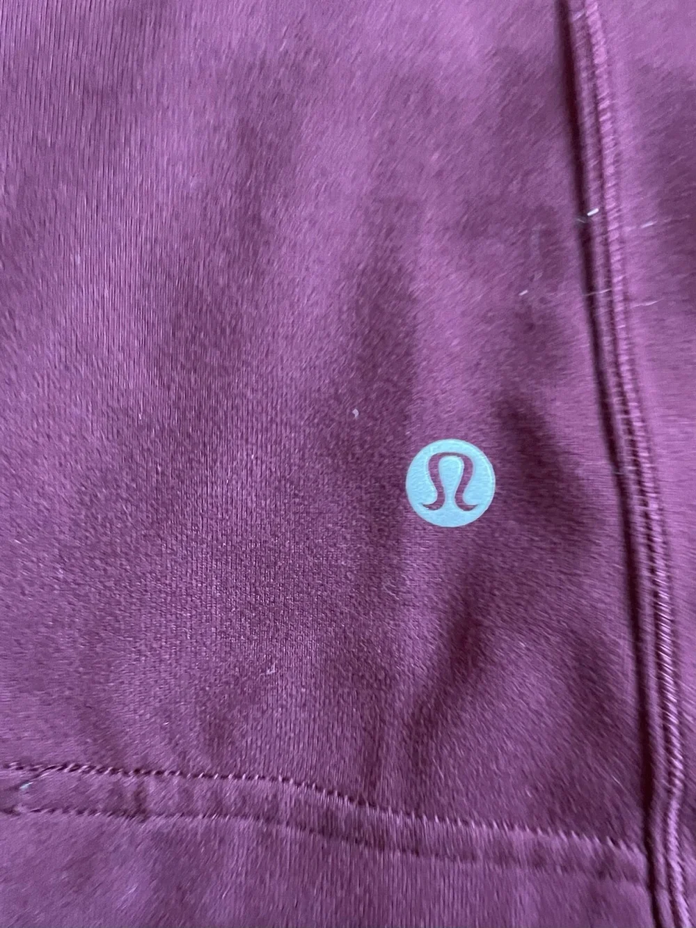 Lululemon Warm Stabilizer 1/2 Zip Hoodie Garnet Women's 6